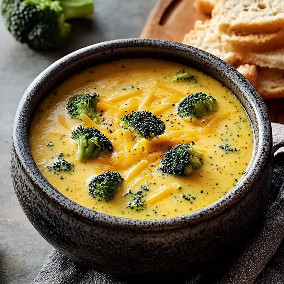 Ultimate Broccoli Cheese Soup