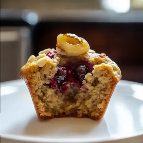 Banana Peanut Butter Power Muffins