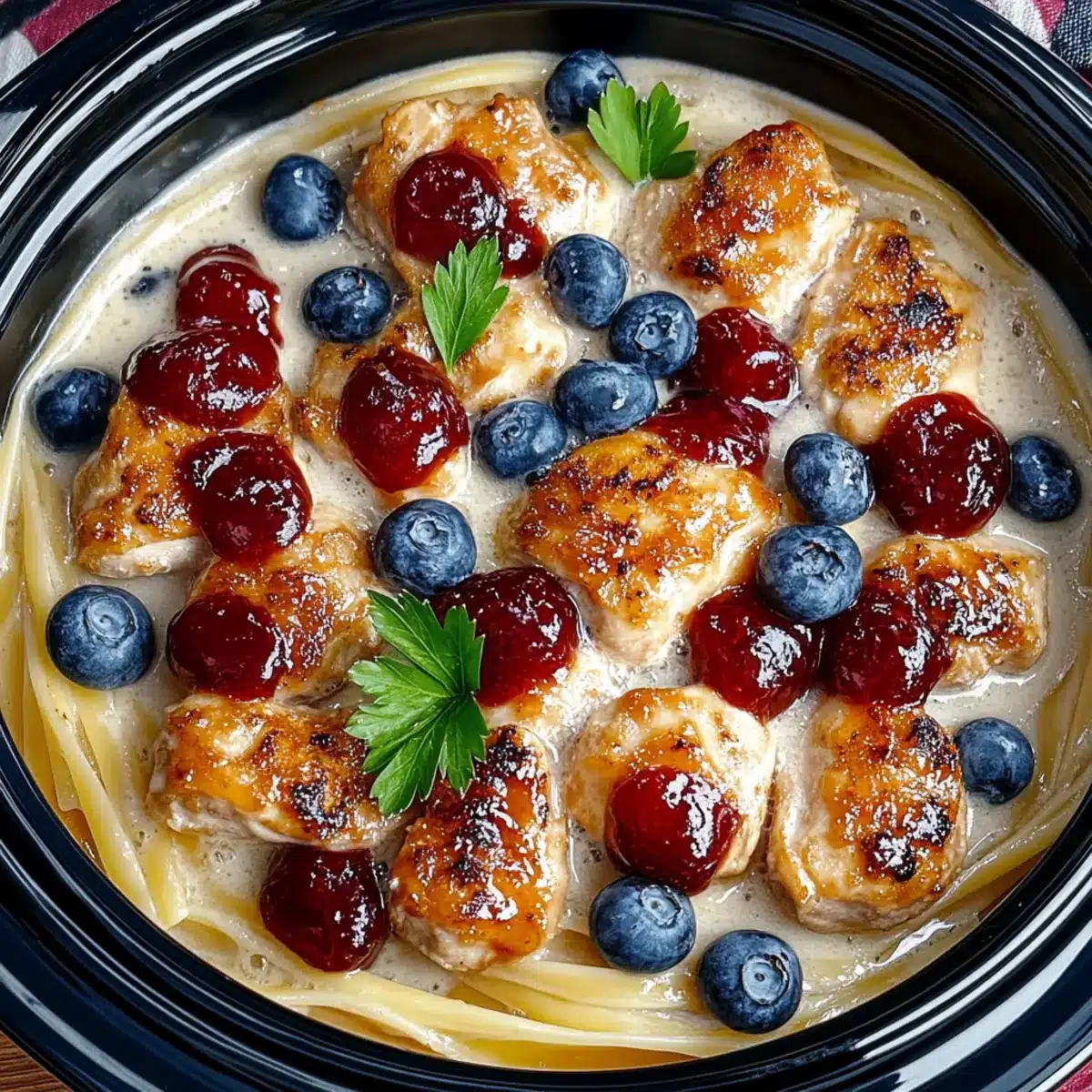 Independence Day Biscuit Dessert