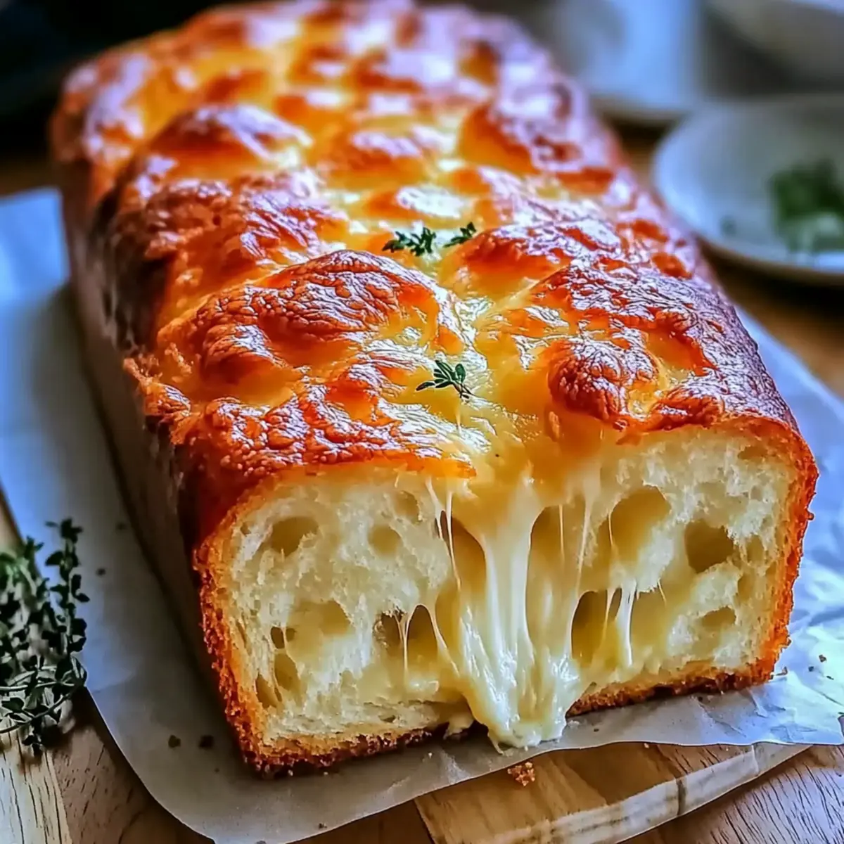 Homemade Treats Cheese Bread