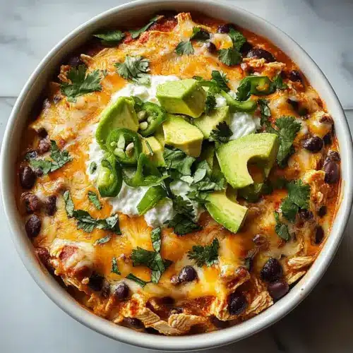 High-Protein Chicken Enchilada Bowls