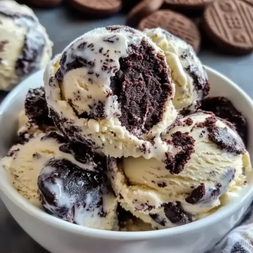 Creamy No-Churn Cookies