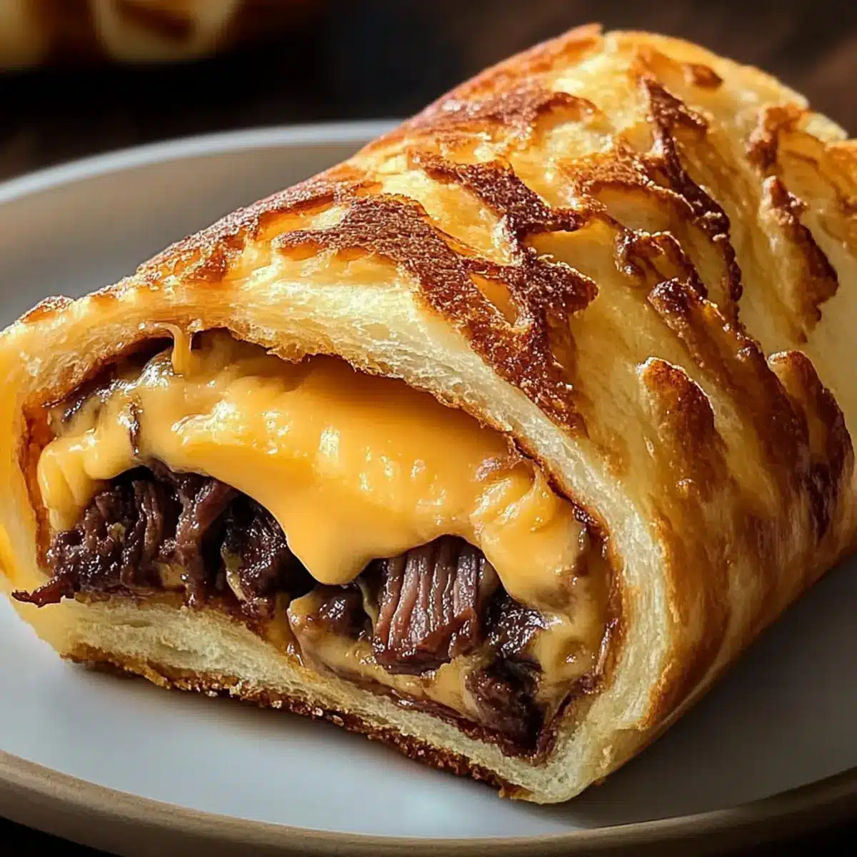 Smoked Beef French Toast Roll-Ups