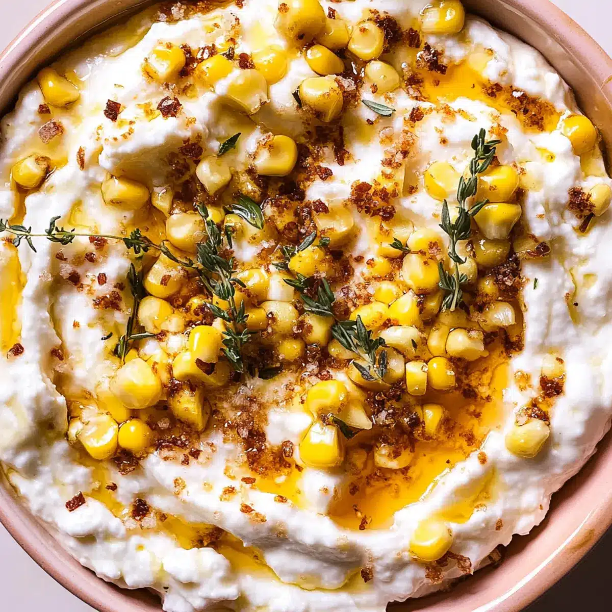 Whipped Ricotta Corn Dip