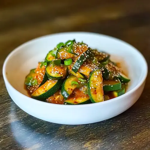 Korean Zucchini Side Dish