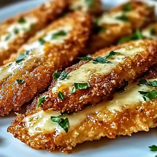 Lemon Garlic Parmesan Chicken Tenders