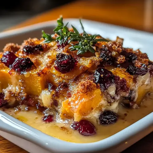 Sweet Potato & Cranberry Gratin