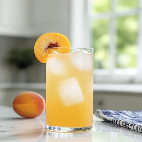 Apricot Lemonade Mocktail