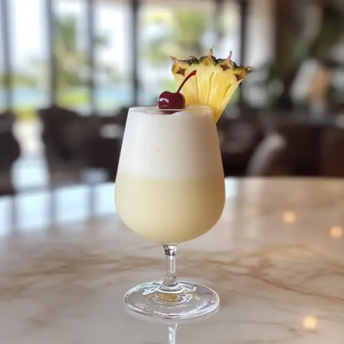 Piña Colada Mocktail