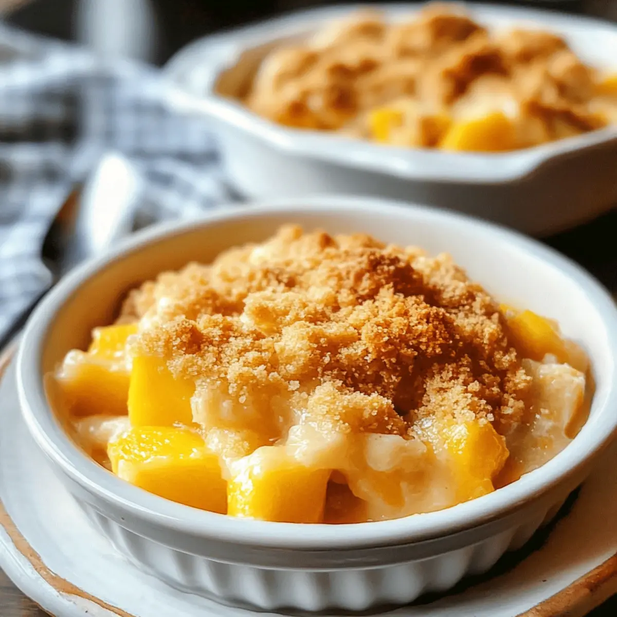 Mango Crumble