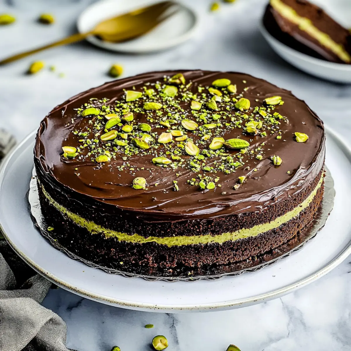 Dubai Chocolate Cake