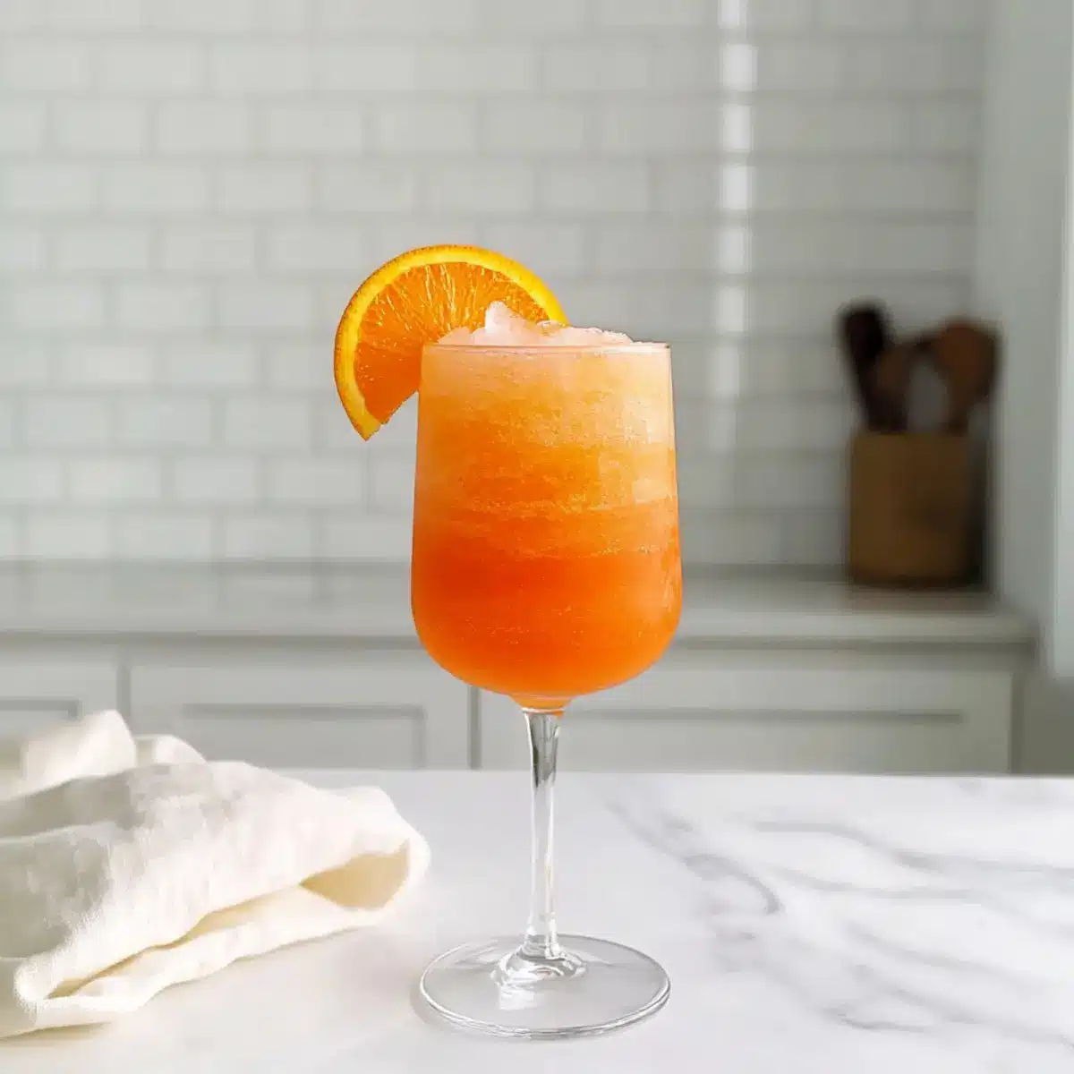 Frozen Aperol Spritz Cocktail