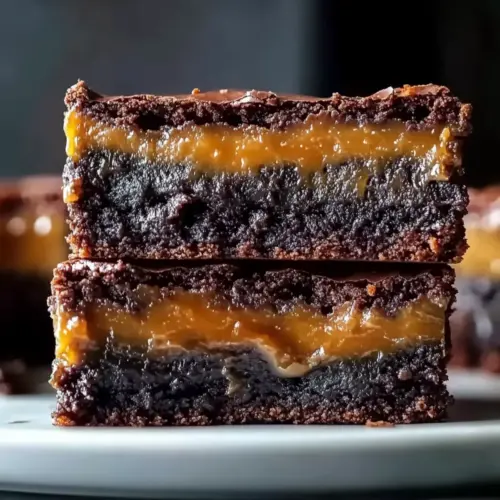 Caramel Crunch Brownies