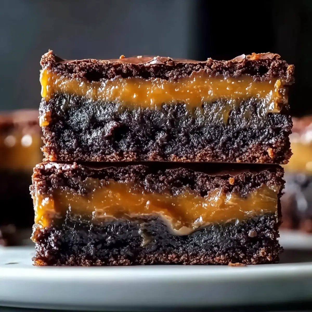 Caramel Crunch Brownies