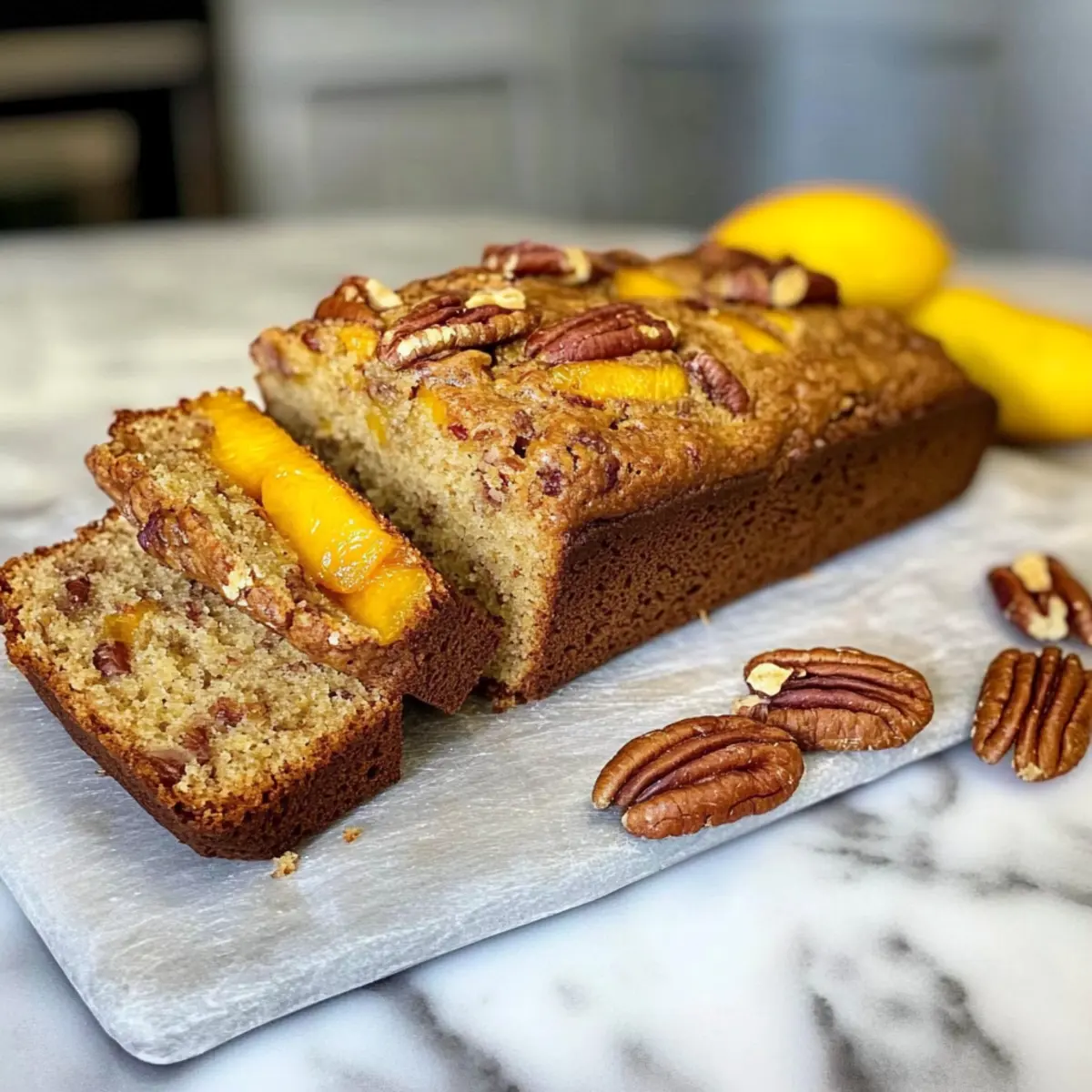 Peach Pecan Bread
