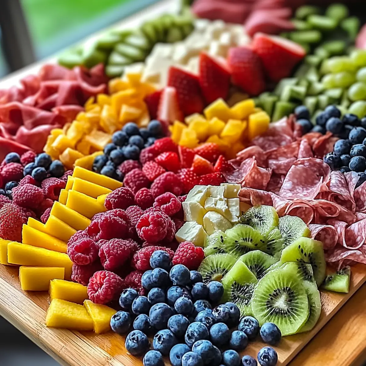 Summer Fruit Charcuterie Board
