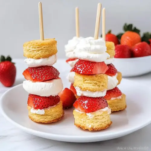 Strawberry Shortcake Kabobs