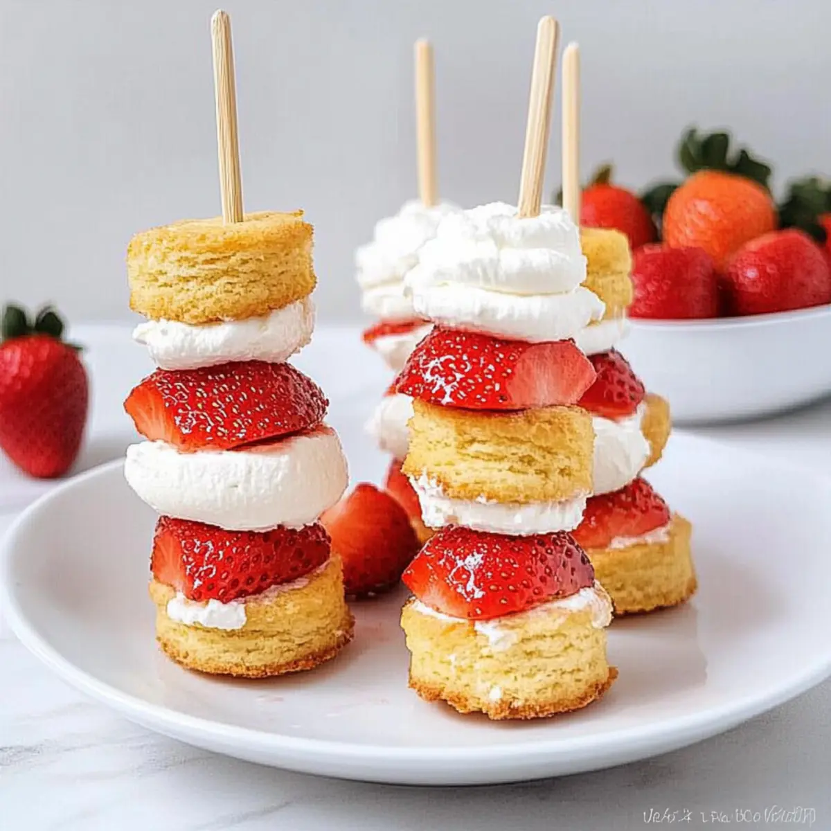 Strawberry Shortcake Kabobs