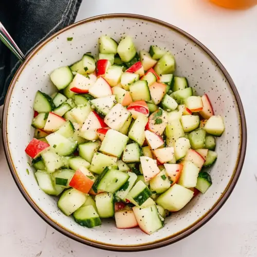 Cucumber Apple Salad