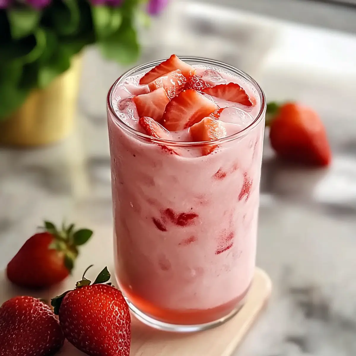 Strawberry Agua Fresca