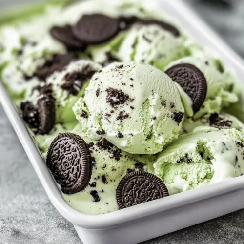 Mint Cookies and Cream Ice Cream