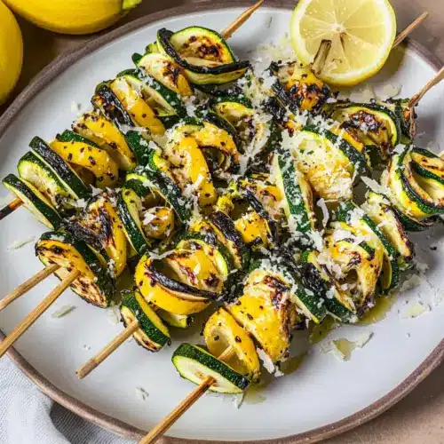 Grilled Zucchini Squash Skewers