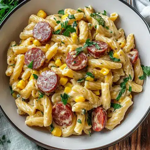 Summer Kielbasa Pasta