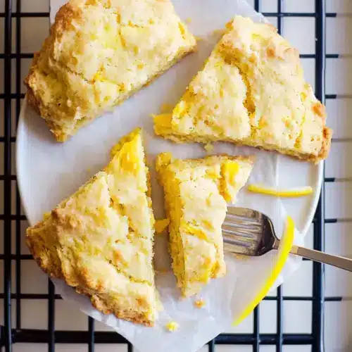 Paleo Lemon Squash Scone