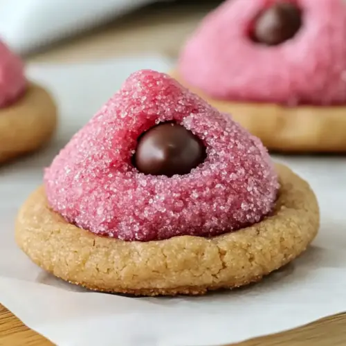 Strawberry Kiss Cookies