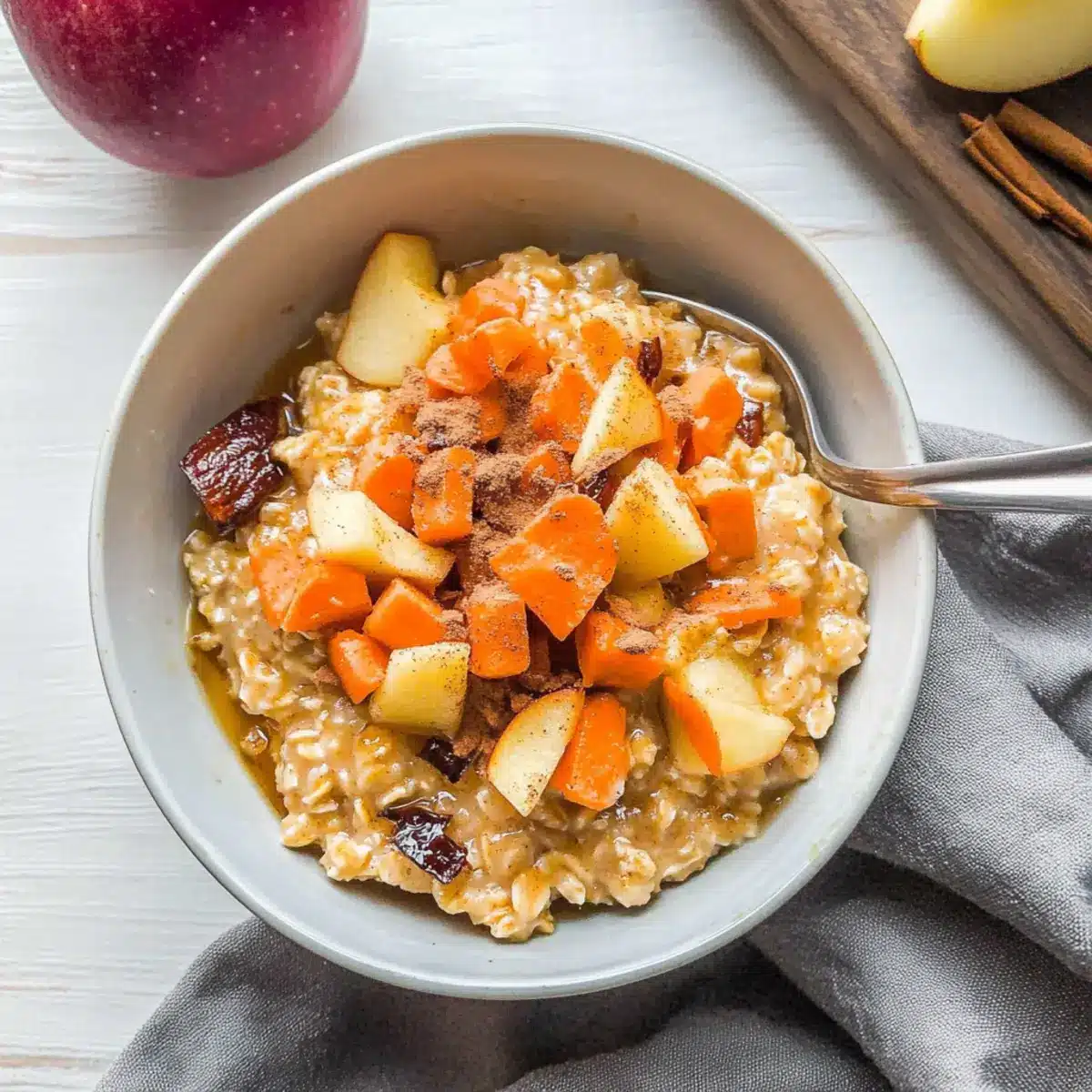 Apple Carrot Oatmeal