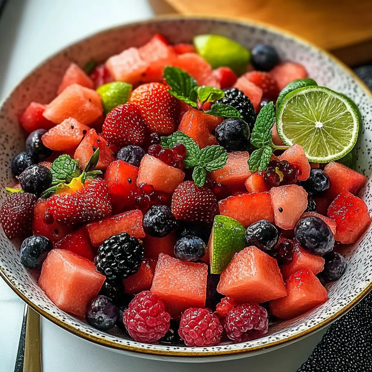 Refreshing Watermelon Salad Recipe