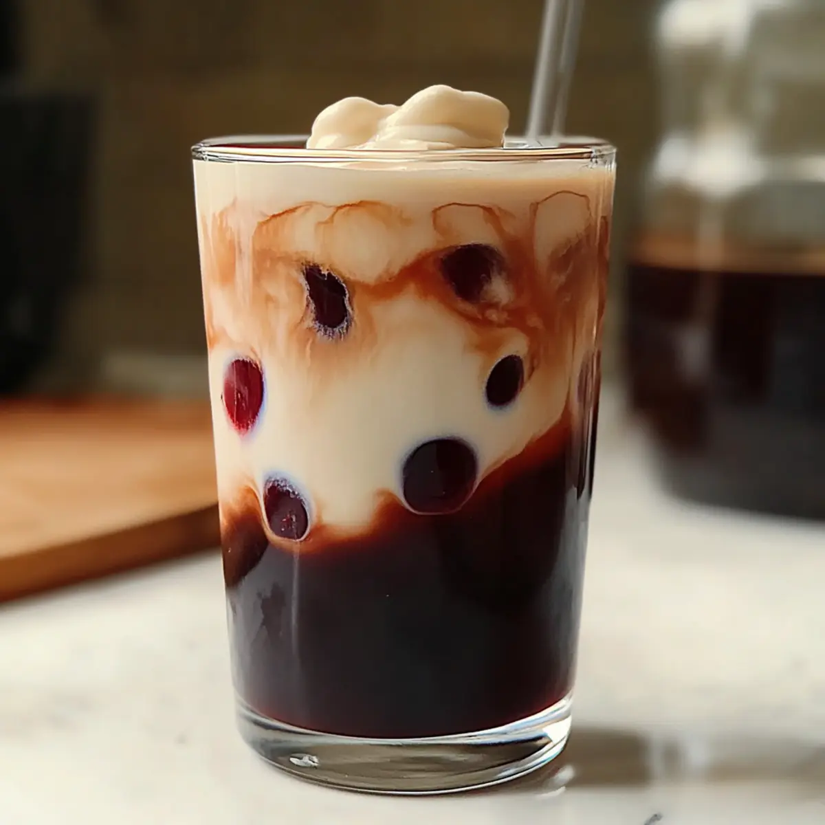 Cherry Vanilla Iced Latte