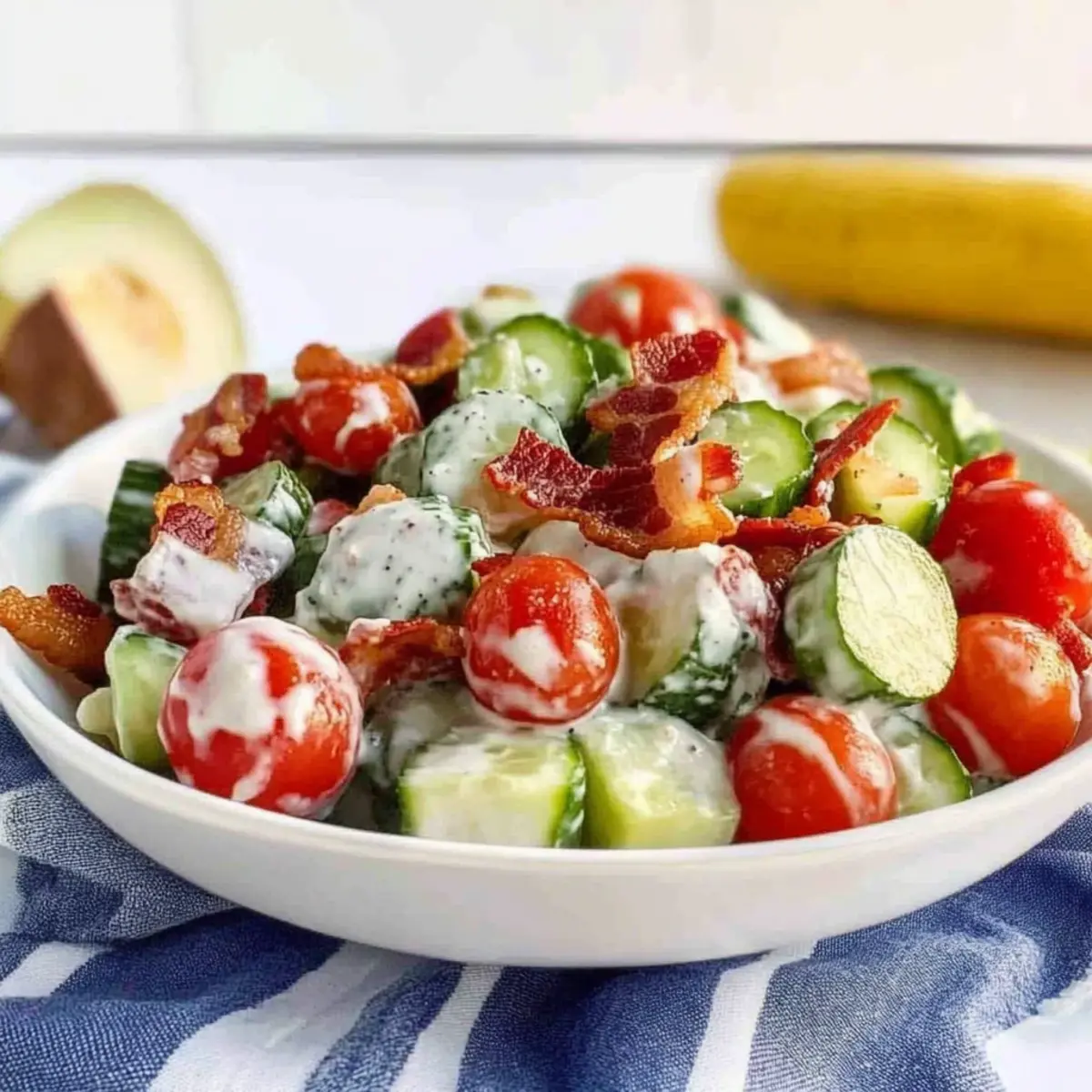 Cucumber Tomato Salad