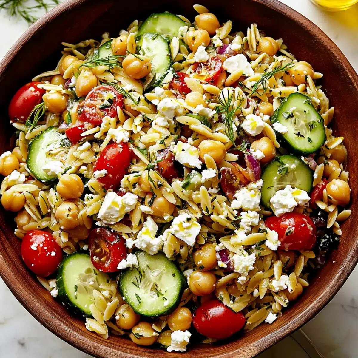 Greek Orzo Salad