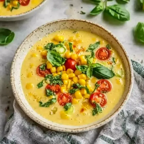 Sweet Corn Gazpacho Recipe