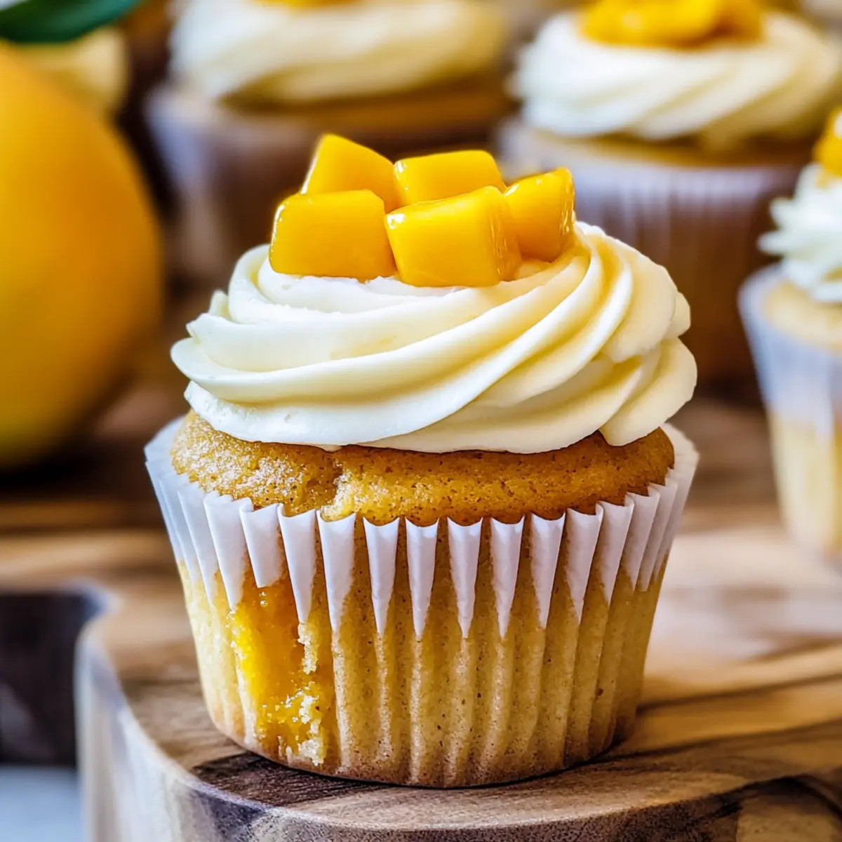 Mango Cupcakes
