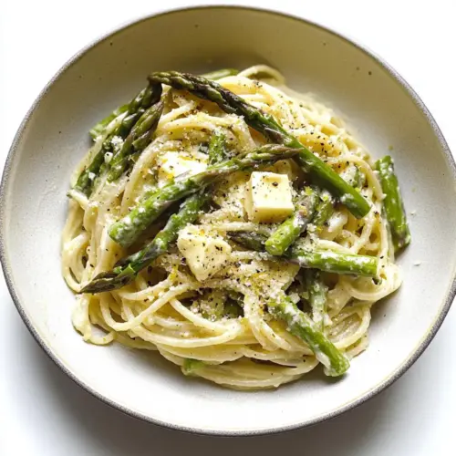 Creamy Asparagus Pasta