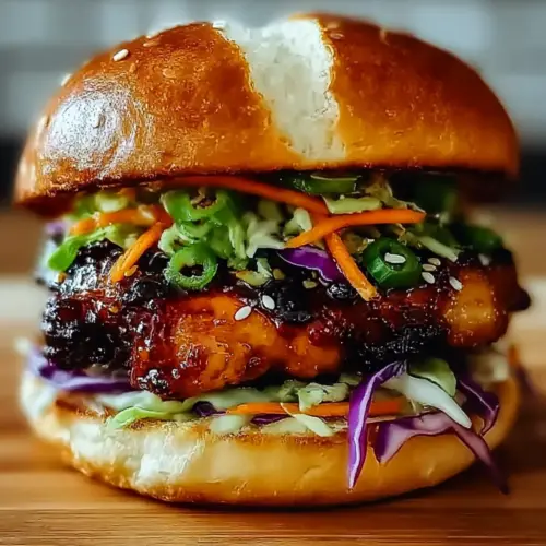 Korean BBQ Chicken Sandwich