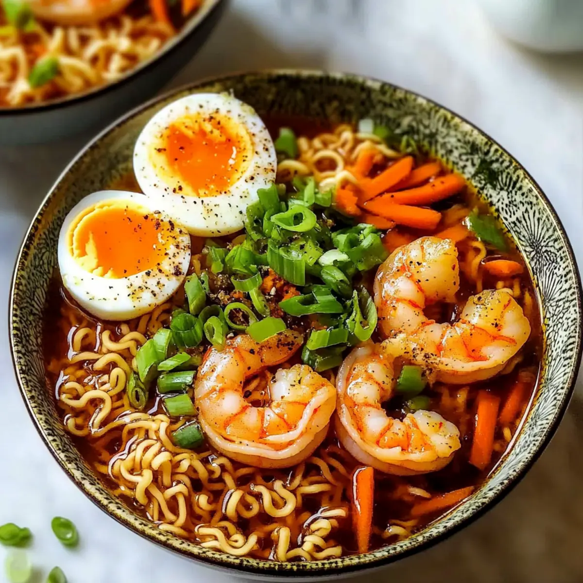 Spicy Shrimp Ramen Noodles
