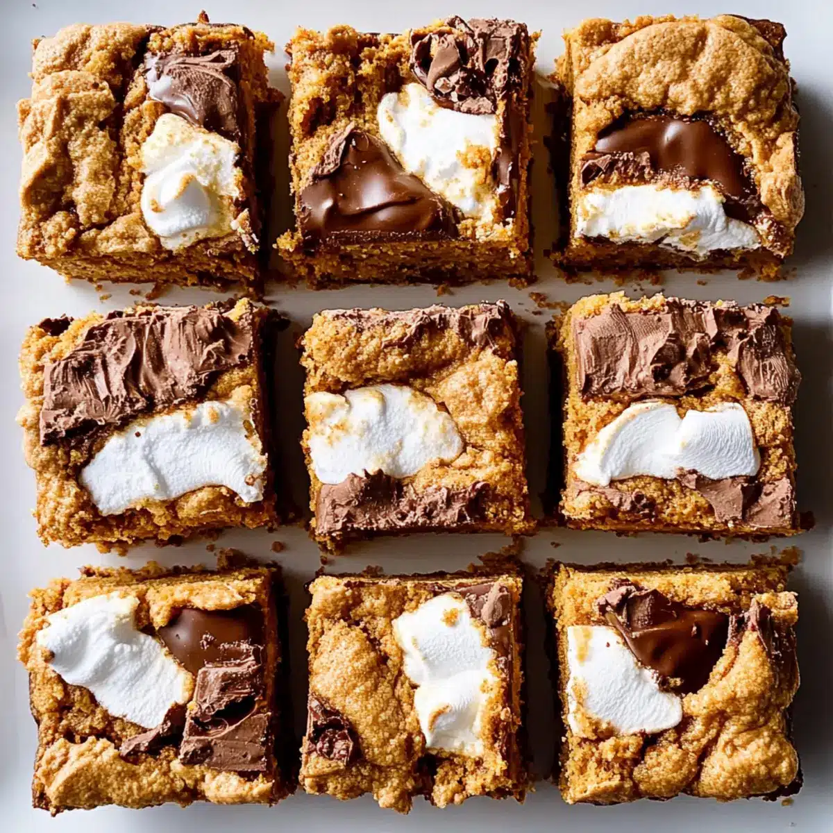 Pumpkin S’mores Bars