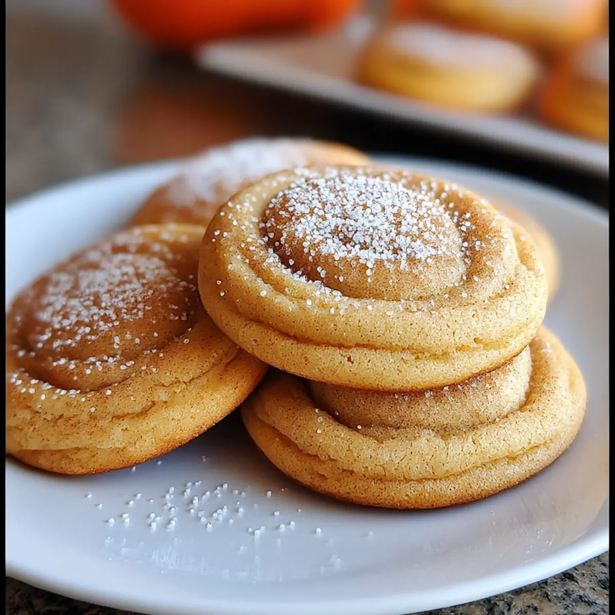 Pumpkin-Spice Sugar Cookies