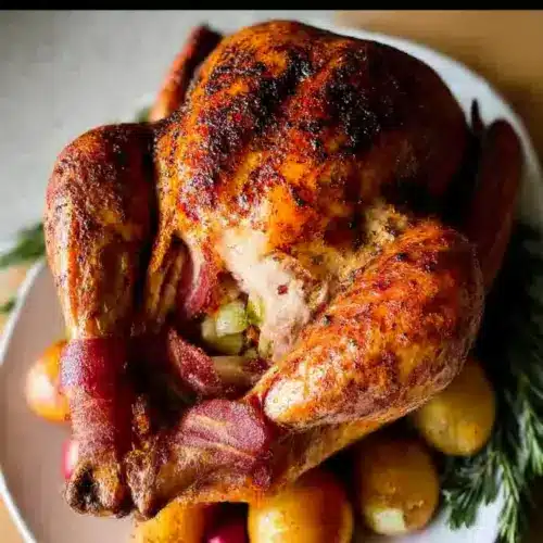 Bacon Roasted Thanksgiving Turkey