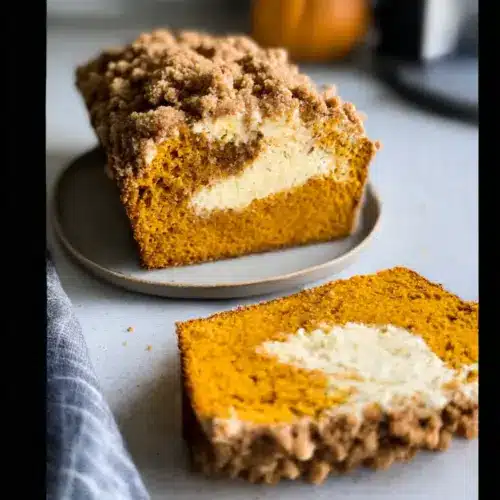 Pumpkin Cream Cheese Bread