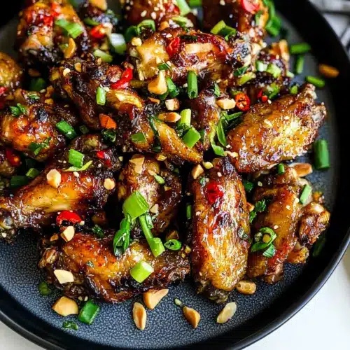lemongrass chilli Air Fryer chicken wings