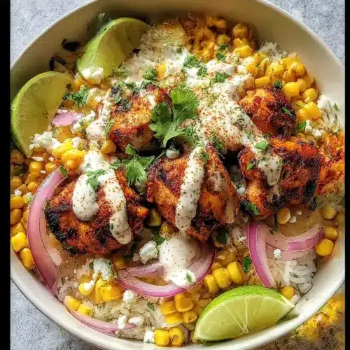 Tasty Street Corn Chicken Bowl