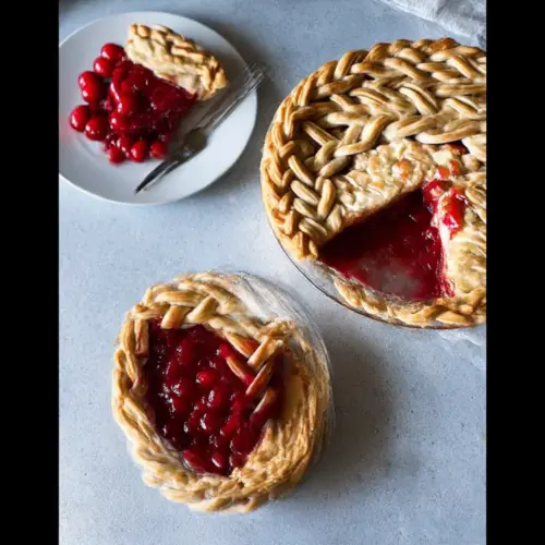 Fishtail Braid Pie Crust