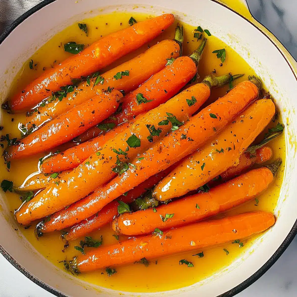 Orange Honey Glazed Carrots