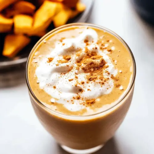Healthy Pumpkin Pie Smoothie