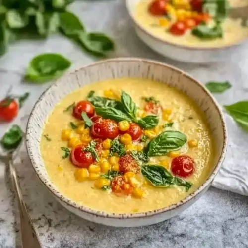 Sweet Corn Gazpacho Recipe