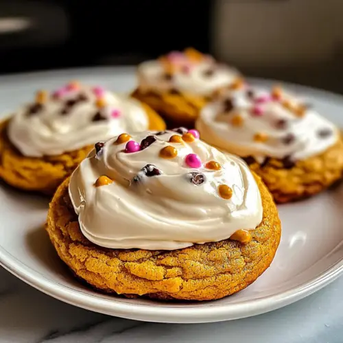 Soft Pumpkin Cookies